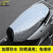 Xe điện mặt trời bảo vệ đệm che pin Xe Máy xe ghế bìa da chống thấm cách nhiệt kem chống nắng bốn mùa phổ