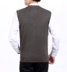 Trung niên cha nạp nam mùa thu và mùa đông ấm áp len vest trung niên cha thường đan vest vest Dệt kim Vest