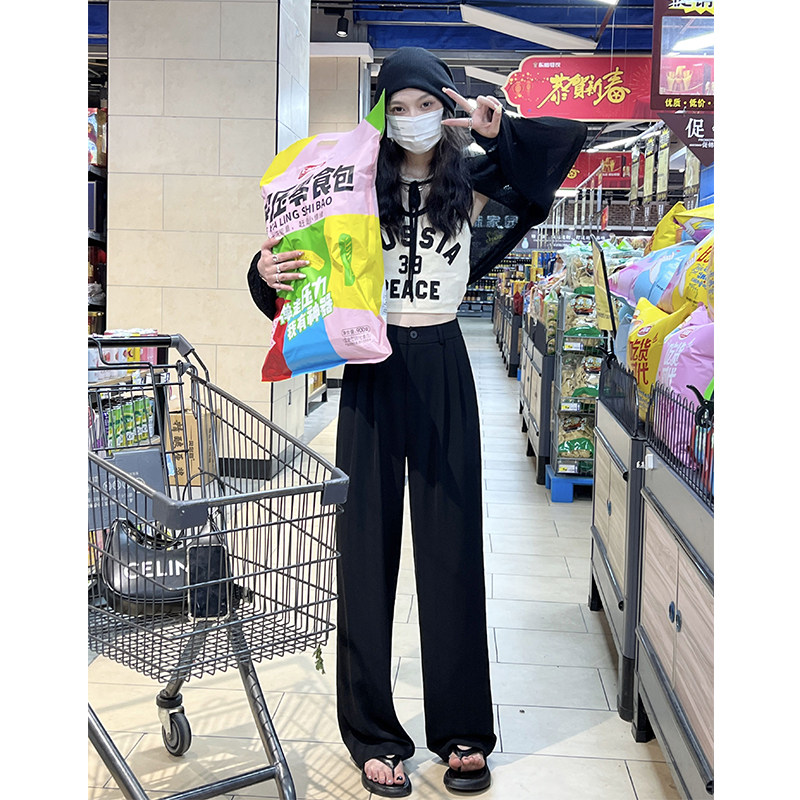 休闲裤实物图