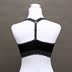 New Young Women Yoga Sports Vest Đơn giản Tự nhiên Cố định Dây đeo đôi Đồ lót Chạy Bra - Đồ lót thể thao áo ngực thể thao nike Đồ lót thể thao