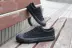Tất cả giày vải màu đen Giày nam giày công sở Giày đen Giày vải nam Giày thể thao nam đào tạo giày bảo hiểm lao động giày