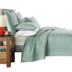 Bông satin chần bằng giường bao gồm ba bộ mùa xuân và mùa hè bông American mùa xuân và mùa hè giường quilted tờ điều hòa không khí Trải giường