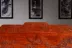 Huasheng Miến Điện giường gỗ hồng mộc Minh và nhà Thanh đồ nội thất bằng gỗ gụ cổ điển, lớn gỗ đàn hương hoa quả đích thực cảnh quan 1,8 m giường đôi - Giường Giường