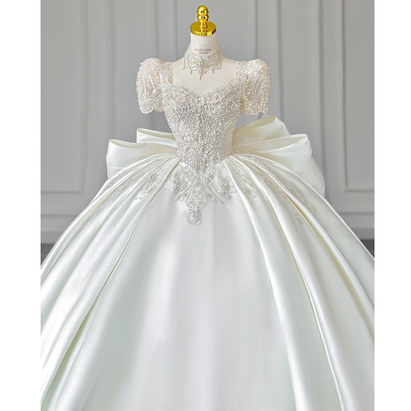  L+White wedding dress   - $28.28 