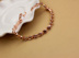 Winnie Huabila nhỏ vòng tay rhinestone tươi rừng Vòng đeo tay nữ zircon phiên bản Hàn Quốc của vòng tay trang sức đơn giản tinh tế vòng tay trơn vàng 18k Vòng đeo tay Clasp