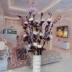 Hoa mới hoa khô sàn hoa phòng khách hiên trang trí hoa giả hoa lớn hoa mẫu đơn mô phỏng hoa phong phú và quý giá - Hoa nhân tạo / Cây / Trái cây Hoa nhân tạo / Cây / Trái cây