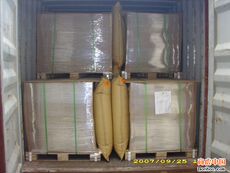 Bubble мешок 集装箱货柜牛皮纸填充袋充气缓冲空气囊气泡编织防撞袋800x1200