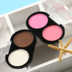 Hai màu nude trang điểm blush rouge sửa đổi mặt có độ bóng cao công suất sửa chữa hồng orange bright skin set trang điểm bột bền ... má hồng klavuu Blush / Cochineal