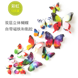 3D立体墙贴创意仿真蝴蝶客厅贴纸12只装 365bet官网唯一大品牌_365bet足球网站_365bet买彩违法吗4.9元包邮