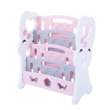 Мультяшная книжная полка, простой книжный шкаф для детского сада, пластиковая универсальная книга с картинками, карта