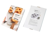 Cuisiid Silver 6 -Mlanged Donuts Cookie Skipe маленькая пекарня дома не выпечка не выпечка печь