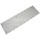 Новая точная резка выделенная специальная лоскутная линейка, фиксированная линейка шва с колесным ножом, используется для использования линейки резки