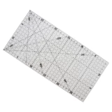 Новая точная резка выделенная специальная лоскутная линейка, фиксированная линейка шва с колесным ножом, используется для использования линейки резки