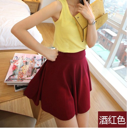 Spring and Autumn New 2018 Women's Half-length Short Skirt Puffy Skirt Umbrella Skirt Pleated Large Size Sun Skirt Base Korean Style