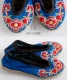 Чистое ручное изготовление старой вышитой обуви-3-1970