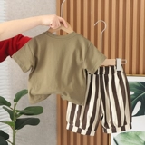 Tide, летняя одежда, детский летний комплект, коллекция 2023, короткий рукав, популярно в интернете