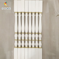 Балясины 碧海澜庭楼梯实木扶手立柱木楼梯扶手立柱扶手栏杆描金小柱大柱 Blue LAN Ting