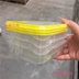 IKEA trong nước mua Puta hộp thực phẩm, trong suốt màu vàng tươi giữ container tươi giữ đồ dùng tươi giữ hộp 3 cái