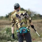 Дорожный быстросохнущий камуфляжный лонгслив, дышащая спортивная альпинистская тонкая летняя футболка подходит для пеших прогулок, длина макси, впитывает пот и запах, большой размер, быстрое высыхание