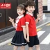 Mùa hè mới đến trường tiểu học phục vụ đồng phục mẫu giáo cotton lớn trẻ em giải trí Liuyi biểu diễn quần áo hai bộ thủy triều - Đồng phục trường học / tùy chỉnh thực hiện Đồng phục trường học / tùy chỉnh thực hiện