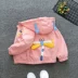 Quần áo trẻ em bé trai Áo khoác Ultraman mùa xuân năm 2021 phiên bản Hàn Quốc mới của áo khoác gió mùa xuân và mùa thu trẻ em áo khoác phong cách nước ngoài áo khoác lông cho bé gái Áo khoác