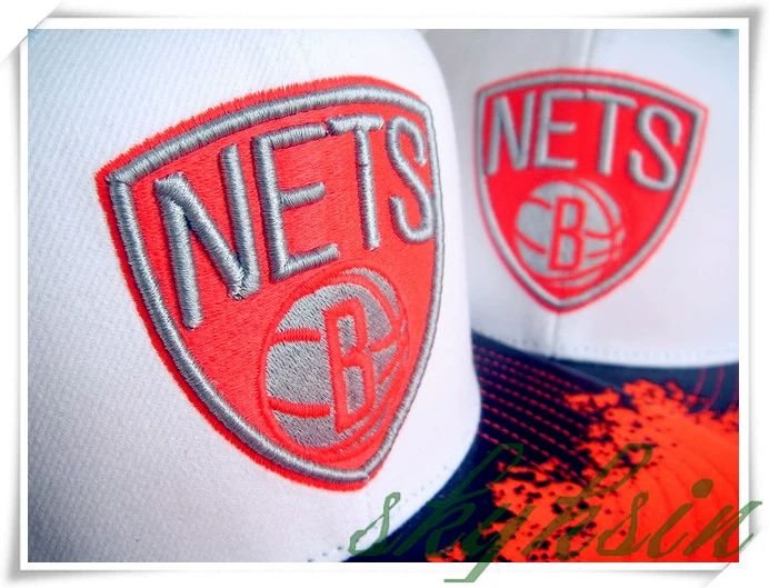 Hoa Kỳ trực tiếp của Hoa Kỳ & Ness Nets / Knicks Hệ thống hồng ngoại phẳng Mũ bóng chày - Bóng chày