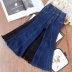 Quần jeans bé gái mùa thu quần ống loe 2019 phiên bản Hàn Quốc mới của quần chân bé tua rua Quần jeans ôm - Quần jean quần jean nam mùa đông 1-7 tuổi Quần jean