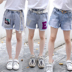 Cô gái denim quần short hoạt hình mùa hè 5 cô gái 6 thời trang 8 quần áo trẻ em 9 trẻ em lớn 10 phiên bản Hàn Quốc 12 tuổi quần mỏng phần nóng - Quần jean quần áo thể thao trẻ em Quần jean