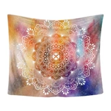 Большое настенное крепление, гобелен для йоги для кровати, стиль бохо