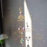 SIN Planet Series Moon Star Crystal Crystal Sun Catcher Leater Decorative Window Window Подвеска подвеска ювелирных изделий