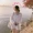 Mùa thu Hàn Quốc phiên bản của ngọt ngào lỏng tính khí cổ tích rắn màu búp bê áo sơ mi trái tim thiết kế máy bong bóng dài tay áo sơ mi các kiểu áo sơ mi sọc nữ đẹp