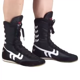 Боксерские черные сапоги для борьбы для тренировок, сумка для обуви, из натуральной кожи