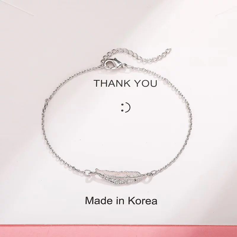 Xingmei BTS BTS MV Star MV Small Feather Bracelet Star Surrounding Accessories