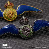 British Empire British British British RAF Royal Air Force Pilot Certificate Badge