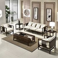 Мебель из натурального дерева, диван, современная и минималистичная ткань