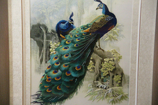 Вышивка Гуандун 广东潮州 纯手工刺绣粤绣广绣潮绣工艺品纪念品 晨曦