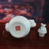 Jingdezhen gốm nhỏ hông bình rượu vang trắng nồi rượu vang màu xanh và trắng chai rượu vang 400 ml tách rượu khách sạn truyền thống hộ gia đình Rượu vang