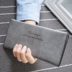 2017 Hàn Quốc phiên bản mới dài ladies wallet nữ gói thẻ phần mỏng thời trang matte của phụ nữ sinh viên ví triều ví da nữ Ví tiền