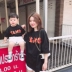 Cửa hàng bán đồ gia đình Komori dành cho phụ huynh-trẻ em Phiên bản Hàn Quốc mùa hè 2019 mới của gia đình ba bé phim hoạt hình ngắn tay thủy triều - Trang phục dành cho cha mẹ và con Trang phục dành cho cha mẹ và con