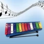 Bộ gõ chuyên nghiệp của trẻ em Bộ gõ tay 13 âm điệu xylophone Chơi piano Âm nhạc giáo dục sớm đồ chơi giáo dục bằng gỗ đích thực đồ chơi cho bé sơ sinh