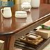 Gỗ rắn bàn cà phê đơn giản phòng khách hiện đại phong cách Trung Quốc bàn cà phê bảng căn hộ nhỏ lắp ráp vuông bàn thấp sáng tạo bàn trà nhỏ Bàn trà