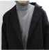 Phiên bản Hàn Quốc của áo khoác len nam mùa đông cộng với cotton dày phần dài les đẹp trai t áo len trung tính ngắn Áo gió