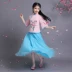 Quần áo bé gái Cộng hòa Trung Quốc Quần áo trẻ em Hoa hậu đồng phục nữ sinh - Trang phục