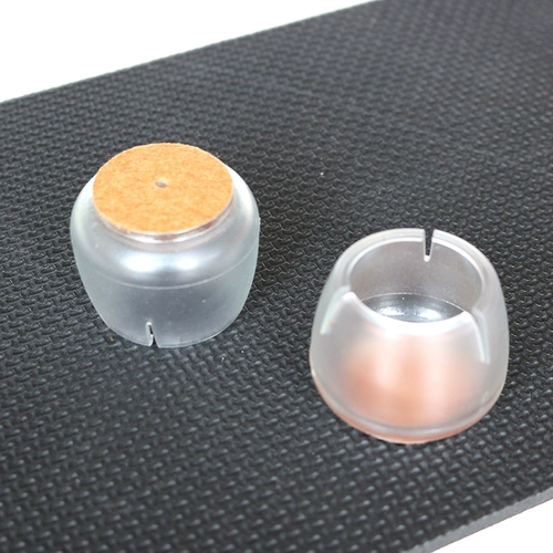 Беззвучные износостойкие носки, утепленные защитные накладки на углы, коврик, резиновые прозрачные гетры