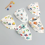 Детский хлопковый шарф, милый нагрудник, слюнявчик для мальчиков для новорожденных