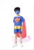 Trẻ em Superman Batman trang phục trai handmade TỰ LÀM thân thiện với môi trường vui vẻ trình diễn thời trang hiển thị trang phục Trang phục