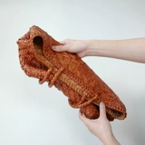 Ретро кожаная барсетка, брендовая сумка через плечо, корзина, сумка для путешествий, французский ретро стиль, воловья кожа, из натуральной кожи