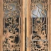 Hoa cũ cửa sổ cũ hoa hội đồng quản trị Trung Quốc phong cách trang trí cửa sổ cũ khắc gỗ cửa sổ cũ màn hình cũ chạm khắc hoa treo màn hình gỗ rắn hoa cửa sổ