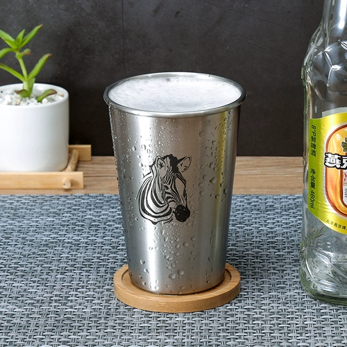 Бокал из нержавеющей стали, стакан для домашнего использования, защита при падении