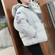Của nam giới áo khoác ngắn áo khoác nam mùa đông Hàn Quốc phiên bản của xu hướng của những người yêu thích bánh mì các cặp vợ chồng bông quần áo mùa đông bông quilt loose